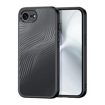 Dux Ducis iPhone SE 4 (2025) DUX DUCIS AIMO szilikon telefonvédő ütésállóság, hullám, FEKETE