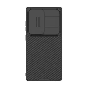   Nillkin Samsung S25 Ultra NILLKIN CAMSHIELD PRO MAGNETIC műanyag telefonvédő ütésállóság, csíkos, FEKETE
