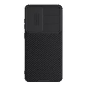   Nillkin Samsung S25 NILLKIN CAMSHIELD PRO MAGNETIC műanyag telefonvédő ütésállóság, csíkos, FEKETE