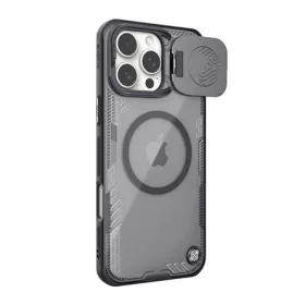   Nillkin iPhone 16 Pro NILLKIN ICEBLADE PROP szilikon telefonvédő ütésállóság, MagSafe, FEKETE