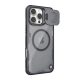 Nillkin iPhone 16 Pro NILLKIN ICEBLADE PROP szilikon telefonvédő ütésállóság, MagSafe, FEKETE