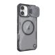 Nillkin iPhone 16 NILLKIN ICEBLADE PROP szilikon telefonvédő ütésállóság, MagSafe, FEKETE