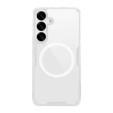 Nillkin Samsung S25 Plus NILLKIN NATURE PRO MAGNETIC műanyag telefonvédő ütésállóság, MagSafe, ÁTLÁTSZÓ