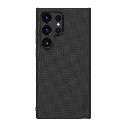 Nillkin Samsung S25 Ultra NILLKIN SUPER FROSTED PRO MAGNETIC műanyag telefonvédő mágneses, gumírozott, FEKETE