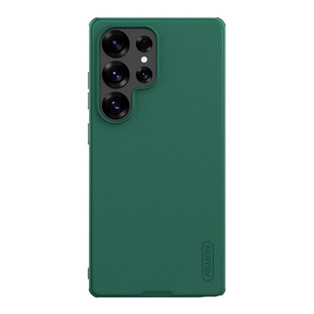 Nillkin Samsung S25 Ultra NILLKIN SUPER FROSTED PRO műanyag telefonvédő ütésállóság, érdes felület, SÖTÉTZÖLD