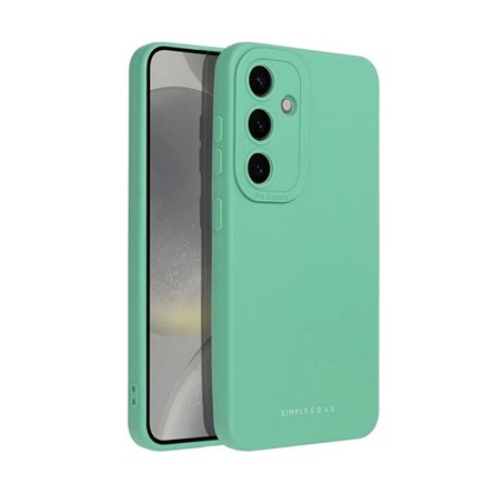 Roar Samsung S25 Plus ROAR LUNA szilikon telefonvédő ultravékony, wireless, MENTAZÖLD