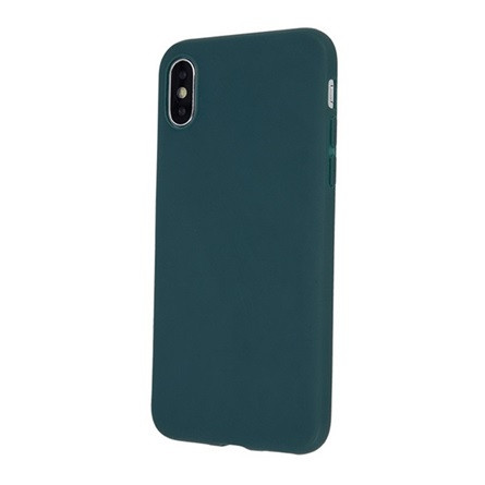 Gigapack iPhone SE 4 (2025) GIGAPACK Szilikon telefonvédő matt SÖTÉTZÖLD