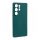 Gigapack Samsung S25 Ultra GIGAPACK Szilikon telefonvédő matt SÖTÉTZÖLD
