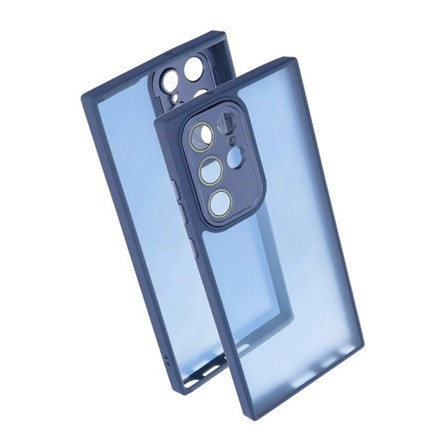 Gigapack Samsung S25 Ultra GIGAPACK Szilikon telefonvédő ütésállóság, kameravédő, SÖTÉTKÉK