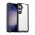Gigapack Samsung S25 Plus GIGAPACK Szilikon telefonvédő ütésállóság, átlátszó hátlap, FEKETE