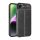 Gigapack iPhone SE 4 (2025) GIGAPACK Szilikon telefonvédő ütésállóság, varrás minta, FEKETE