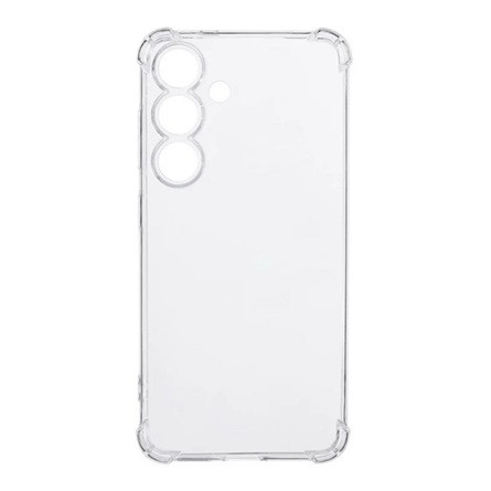 Gigapack Samsung S25 GIGAPACK Szilikon telefonvédő ütésállóság, légpárnás sarok, ÁTLÁTSZÓ