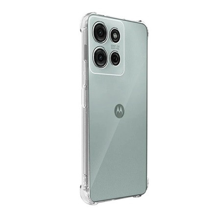 Gigapack Motorola Moto G15 GIGAPACK Szilikon telefonvédő ütésállóság, légpárnás sarok, ÁTLÁTSZÓ