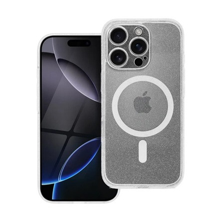 Gigapack Samsung S25 Plus GIGAPACK Szilikon telefonvédő ütésállóság, MagSafe, ÁTLÁTSZÓ