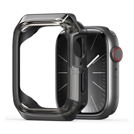 Dux Ducis Apple Watch Series 10 42mm DUX DUCIS TAMO szilikon keret BUMPER, ütésállóság, FEKETE