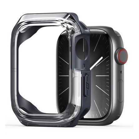 Dux Ducis Apple Watch Series 10 46mm DUX DUCIS TAMO szilikon keret BUMPER, ütésállóság, SÖTÉTKÉK