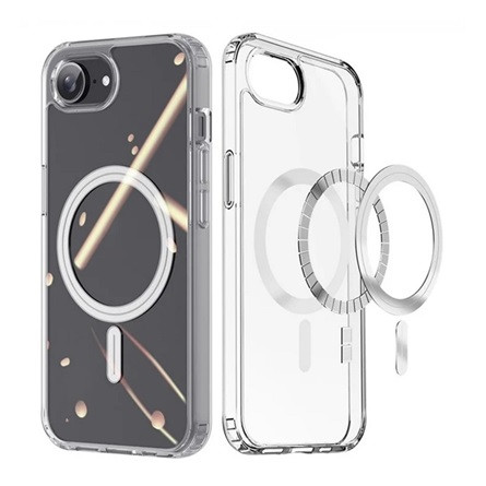 Dux Ducis iPhone SE 4 (2025) DUX DUCIS CLIN szilikon telefonvédő ütésállóság, MagSafe, ÁTLÁTSZÓ