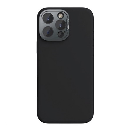 Nillkin iPhone 16 Pro Max NILLKIN LENSWING MAGNETIC műanyag telefonvédő matt, MagSafe, FEKETE