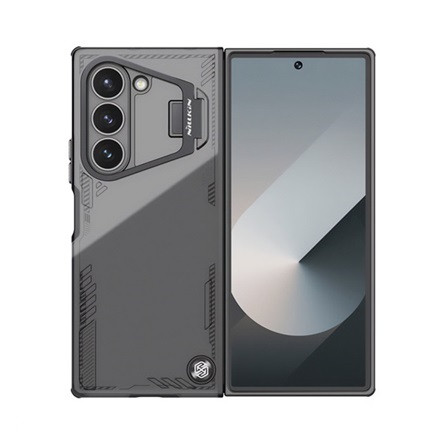 Nillkin Samsung Z Fold6 NILLKIN ICEBLADE FOLD szilikon telefonvédő ütésállóság, MagSafe, FEKETE