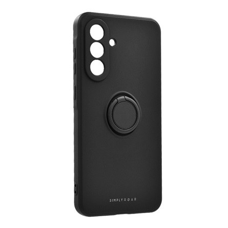 Roar Samsung A56 5G ROAR AMBER szilikon telefonvédő tartógyűrű, kameravédő, FEKETE