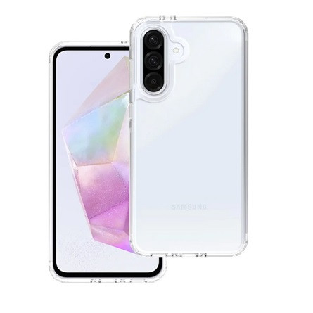 Roar Samsung A56 5G ROAR JELLY ARMOR szilikon telefonvédő ütésállóság, légpárnás sarok, ÁTLÁTSZÓ