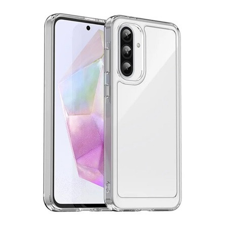 Gigapack Samsung A36 5G GIGAPACK Szilikon telefonvédő ütésállóság, átlátszó hátlap, ÁTLÁTSZÓ