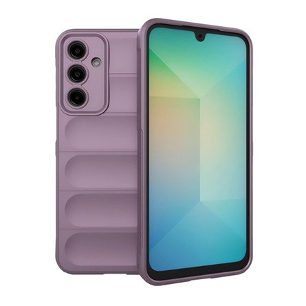 Gigapack Samsung A56 5G GIGAPACK Szilikon telefonvédő ütésállóság, 3D, LILA