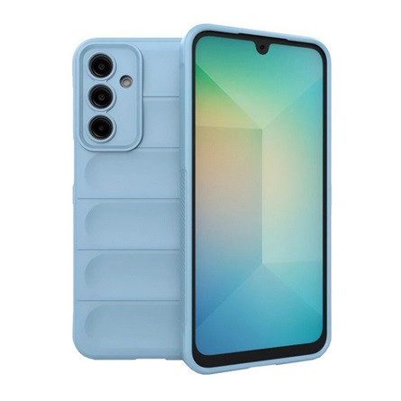 Gigapack Samsung A56 5G GIGAPACK Szilikon telefonvédő ütésállóság, 3D, VILÁGOSKÉK