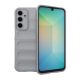 Gigapack Samsung A56 5G GIGAPACK Szilikon telefonvédő ütésállóság, 3D, VILÁGOSSZÜRKE