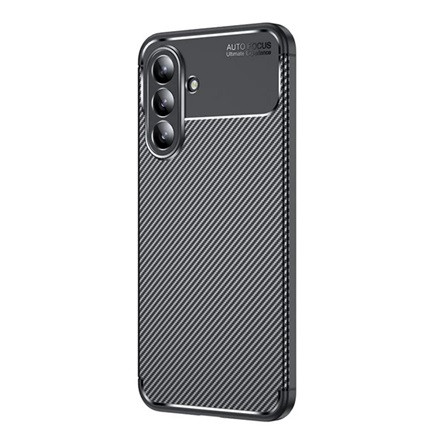 Gigapack Samsung A36 5G GIGAPACK Szilikon telefonvédő ütésállóság, karbon minta, FEKETE