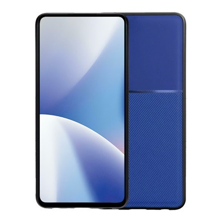 Gigapack Samsung A36 5G GIGAPACK Szilikon telefonvédő ütésállóság, csíkos, SÖTÉTKÉK