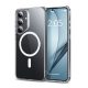 Esr Samsung S25 Plus ESR CH HALOLOCK szilikon telefonvédő ütésállóság, MagSafe, ÁTLÁTSZÓ