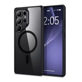   Esr Samsung S25 Ultra ESR CH HALOLOCK szilikon telefonvédő ütésállóság, MagSafe, FEKETE