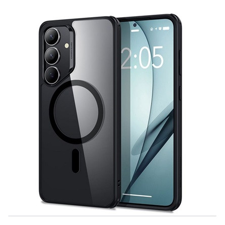 Esr Samsung S25 Plus ESR CH HALOLOCK szilikon telefonvédő ütésállóság, MagSafe, FEKETE
