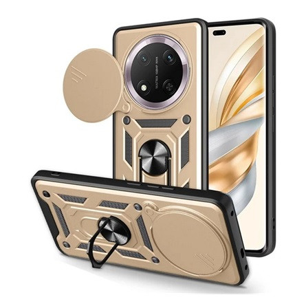 gigapack Honor Magic 7 Lite GIGAPACK Defender szilikon telefonvédő ütésállóság, kameravédő, ARANY