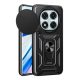 Gigapack Redmi Note 14 Pro 5G GIGAPACK Defender szilikon telefonvédő ütésállóság, kameravédő, FEKETE