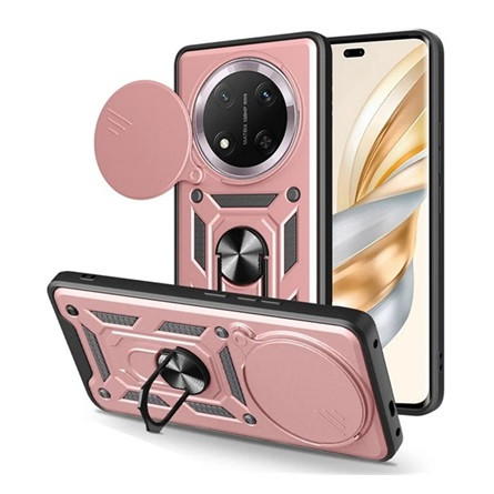 gigapack Honor Magic 7 Lite GIGAPACK Defender szilikon telefonvédő ütésállóság, kameravédő, ROZÉARANY