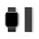 Gigapack Apple Watch Series 5 40mm GIGAPACK Pótszíj egyedi méret, mágneses, FEKETE