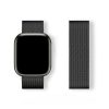 Gigapack Apple Watch Series 5 40mm GIGAPACK Pótszíj egyedi méret, mágneses, FEKETE