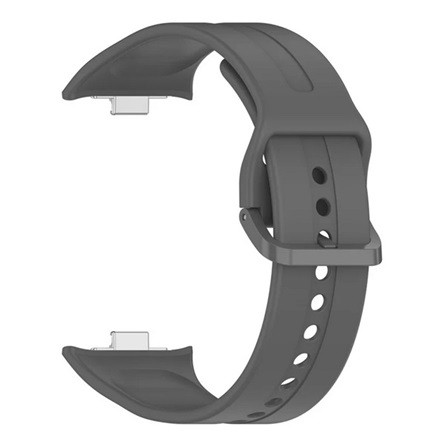 Gigapack Redmi Watch 5 GIGAPACK Pótszíj egyedi méret, szilikon, SÖTÉTSZÜRKE