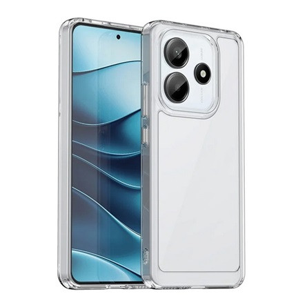 Gigapack Redmi Note 14 4G GIGAPACK Szilikon telefonvédő ütésállóság, átlátszó hátlap, ÁTLÁTSZÓ