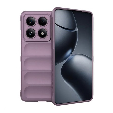 gigapack Xiaomi Poco X7 GIGAPACK Szilikon telefonvédő ütésállóság, 3D, LILA
