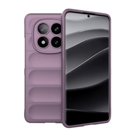 Gigapack Redmi Note 14 Pro Plus 5G GIGAPACK Szilikon telefonvédő ütésállóság, 3D, LILA