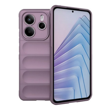 Gigapack Redmi Note 14 4G GIGAPACK Szilikon telefonvédő ütésállóság, 3D, LILA