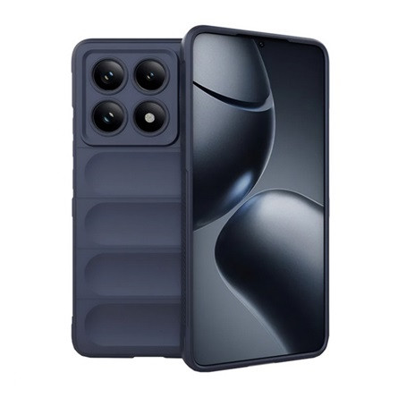 Gigapack Redmi Note 14 Pro 5G GIGAPACK Szilikon telefonvédő ütésállóság, 3D, SÖTÉTKÉK