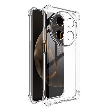 Gigapack Honor Magic7 Lite GIGAPACK Szilikon telefonvédő ütésállóság, légpárnás sarok, ÁTLÁTSZÓ