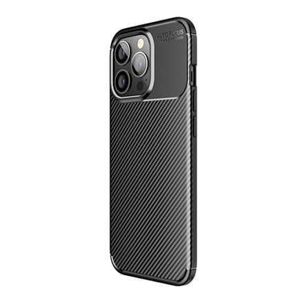 Gigapack Redmi Note 14 5G GIGAPACK Szilikon telefonvédő ütésállóság, karbon minta, FEKETE