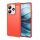 Gigapack Redmi Note 14 4G GIGAPACK Szilikon telefonvédő ütésállóság, karbon minta, PIROS
