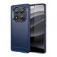gigapack Xiaomi Poco X7 GIGAPACK Szilikon telefonvédő ütésállóság, karbon minta, SÖTÉTKÉK