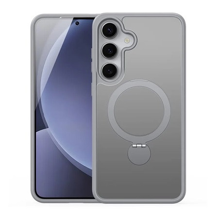 Dux Ducis Samsung S25 DUX DUCIS YIND szilikon telefonvédő ütésállóság, kitámasztó, ÁTLÁTSZÓ